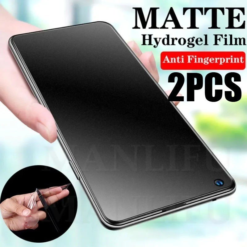 2 Bộ Phim Hydrogel Mờ Cho Samsung Galaxy A22 A23 A24 A25 A26 A27 A30 A31 A32 A33 A34 A35 A36 A37 A42 Chống Cháy Nổ HD Trong Suốt Phim Mềm Mờ Và Xanh Bảo Vệ Màn Hình Phía Trước