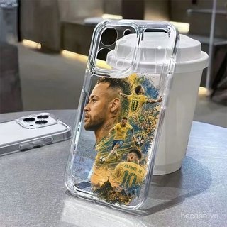 Ốp Điện Thoại Phong Cách Mới Graffiti Bóng Đá Bé Trai Thời Trang Thích Hợp Cho iPhone 14promax ip 14 15 16 17 pro max xr xs 12promax 11 12pro 13 14 15 promax Vỏ Bảo Vệ Linh Hoạt