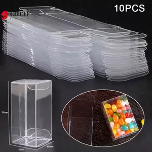 10 CÁI Hộp trưng bày bảo vệ mô hình đồ chơi ô tô trong suốt PVC Hộp đựng đồ thể hiện trang trí chống bụi VN