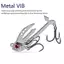 Mồi câu cá VIB kim loại 2 trong 1 JRP Mồi câu cá dài mắt 3D thực tế cho người mới bắt đầu và người chơi câu cá có kinh nghiệm JRP