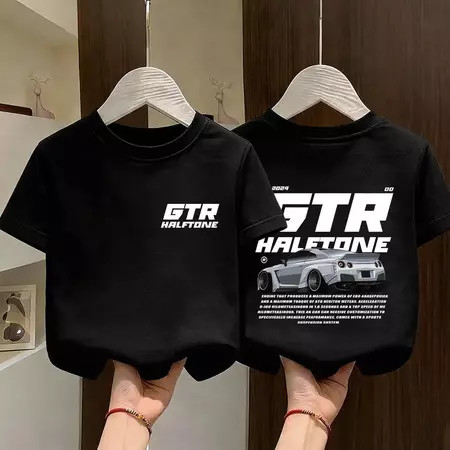 Áo thun ngắn tay COD 24H ship / gtr Racing cho bé trai / Season Back To School / Bay Air 100-XXXL