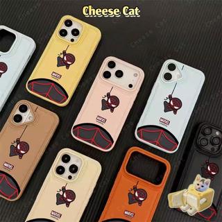 Cool black spider black leather phone case for iPhone 13 14 15 16 17 Pro Max 12 11 17 Air Xs Max XR 8 7 Plus