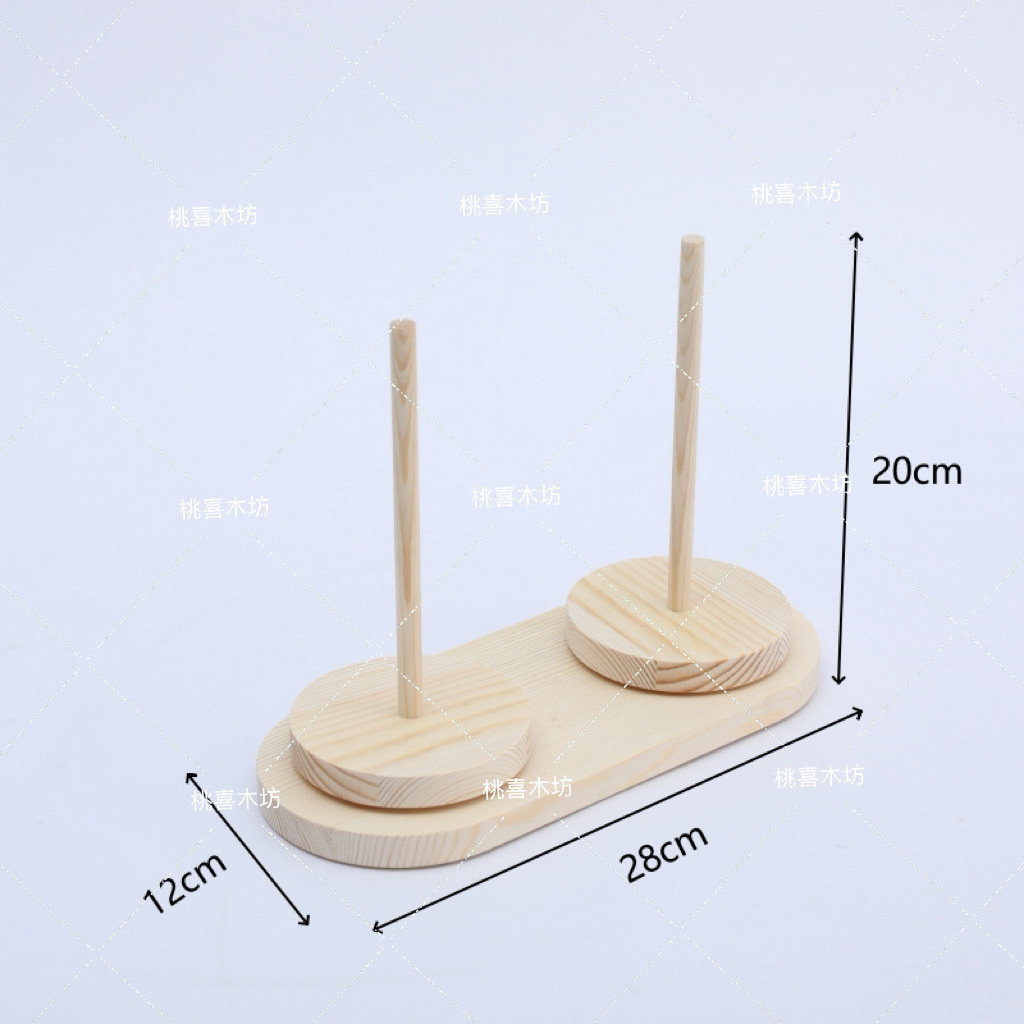 Trục Len Xoay Được Len Giá Để Đồ Hộ Gia Đình Cuộn Dây Đan Chủ Đề Bóng Đan Dụng Cụ Gỗ Chắc Chắn Trục Giá Đế LB30