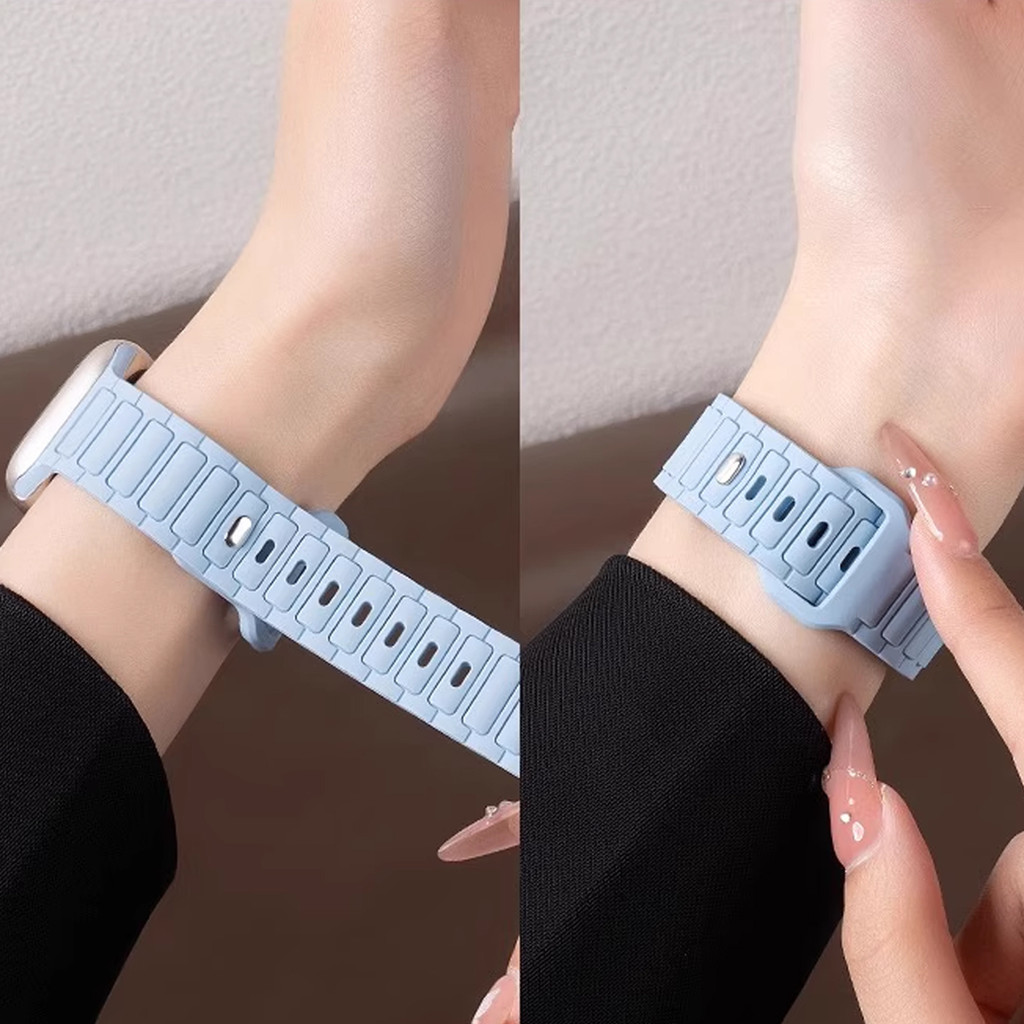 Dây đeo silicon thể thao cho vòng tay Mi band 8 Pro / 9 Pro cho Redmi Watch 6 / 5 / 4 dây đeo đồng hồ thay thế phụ kiện đồng hồ