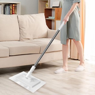 Cây lau nhà rảnh tay ESSENCEH, với 3 cây lau bụi kẹp vải có thể tái sử dụng, 360° Đầu xoay Cây lau nhà lười hộ gia đình