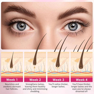 Lash by Maya Serum Mascara Natural Long Curling Thick Eyelash Care Liquid