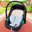 Mya Sơ Sinh Hỗ Trợ Miếng Lót Cho Bé Xe Đẩy Pram Ghế An Toàn Bảo Vệ Cột Sống Đệm Với Thiết Kế Có Thể Tháo Rời Có Thể Giặt Được