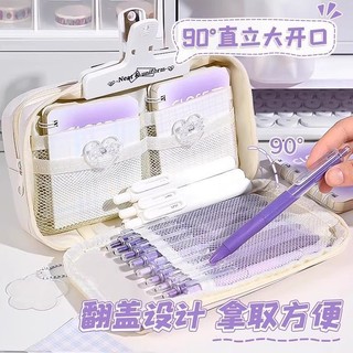 Hộp đựng bút chì dung tích lớn Loss-9 lớp bé gái 2025 siêu nóng Hộp đựng văn phòng phẩm có giá trị cao Hộp đựng bút chì chống va chạm đơn giản Hộp đựng bút chì lớn 9 lớp bé gái 2025 siêu lửa