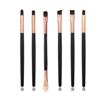 6 cọ mắt, cọ trang điểm, cọ môi, cọ lông mày, cọ che khuyết điểm mắt, bộ dụng cụ trang điểm mặt đầy đủ A008