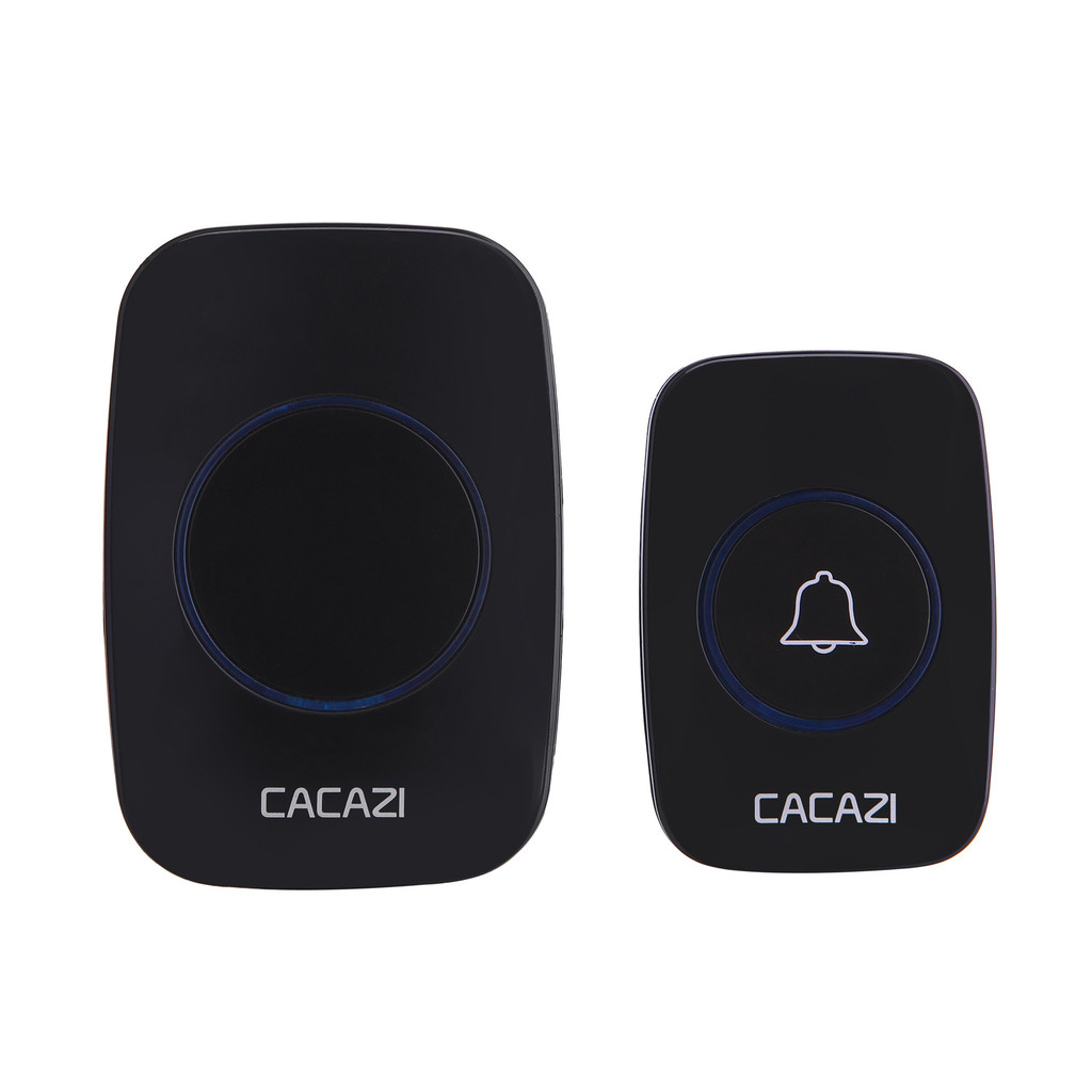 Chuông cửa không dây Khoảng cách xa 200 mét 38 Âm nhạc Có thể điều chỉnh Âm lượng Chuông cửa không thủng gia đình IPX4 Chống nước