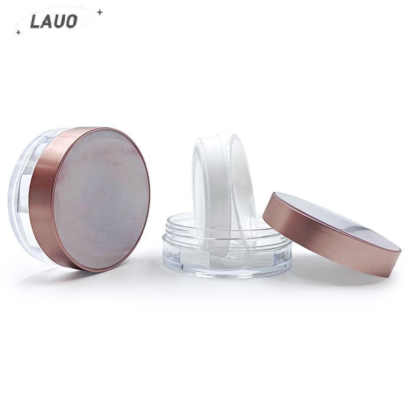 Springevenstar Hộp Nhựa Di Động Trống Rời Hộp Đựng Có Sàng Mỹ Phẩm Sifter Lọ Rời Du Lịch Hộp Đựng Trang Điểm Springevenstar