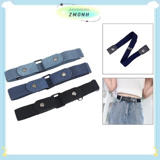 Thắt lưng không có khóa ZMONH cho quần jean, Thắt lưng co giãn có khóa cho nữ / nam, Thắt lưng