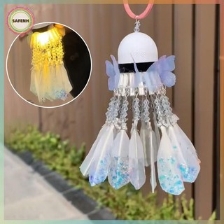 SAFENH Sáng Tạo DIY Handmade Dreamy Đính Hạt Tua Rua Cầu Lông Mặt Dây Chuyền Móc Khóa Chất Liệu Gói Bạn Bè Cặp Đôi Quà Tặng VN