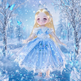 30CM Búp Bê BJD Mặt Anime Dễ Thương Có, Khớp Linh Hoạt,chúa Tự Do Thay đồ, Quà Sinh Nhật Cho Bé Gái