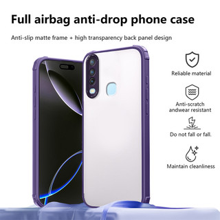 VIVO Y11 Y12 Y12I Y15 Y17 1901 1906 1902 1903 1904 Đệm khí bốn góc trong suốt cao cấp bảo vệ vỏ mềm chống sốc BG6N