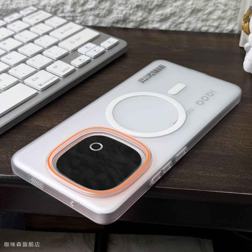 Ốp Điện Thoại Cho VIVO IQOO Z9 Z10 Turbo Pro Z9s Z10x Neo 10 Pro Plus Z10R Matte Trong Suốt Từ Tính Vỏ Mỏng Chống Rơi