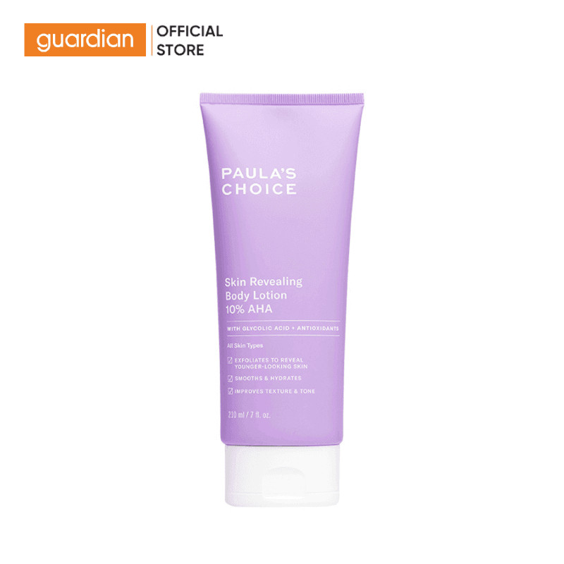 Kem Dưỡng Thể Hỗ Trợ Làm Sáng Da Paula's Choice Skin Revealing Body Lotion 10% AHA 210ml | Guardian Việt Nam
