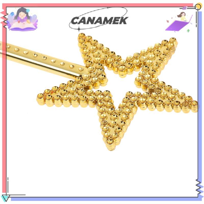 CANAMEK Fairy Stick Lớn Công Chúa Bạc Góc Đũa Phép Quà Tặng Cho Trẻ Em Bé Gái CSF