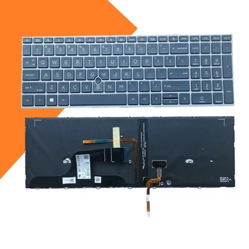 Bàn phím laptop Hp Zbook 15 G7, 15 G8, Zbook Fury 15 G7, Zbook Fury 15 G8 (CÓ ĐÈN, CÁP NGANG)