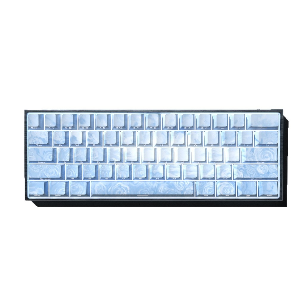 Bộ Keycap Ice Rose Coast Phiên Bản 74 Phím Cherry Profile | KCAP - World of keycaps