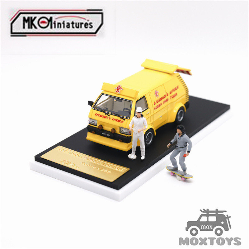 MK Miniatures 1: 64 Delica L300 với hình Vàng limited1299 APA xpo 2025