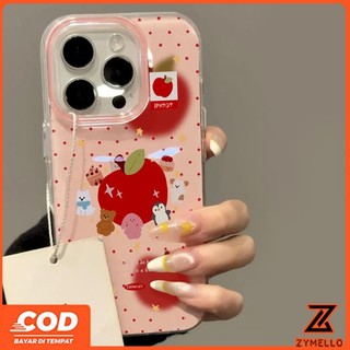 Thích hợp cho OPPO Reno14F Reno14pro Reno13F Reno13 Reno12Pro Reno11 Reno11 F Reno10Pro Reno8T Reno8Z Reno7Z Reno6Z Reno8 Reno5 Reno4 Động vật hoạt hình màu thạch IMD TPU chống sốc