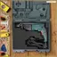 4 CÁI Pick Apart Foam Insert Pluck Pre Square Sheet Foam with Bottom Use for Board Game Box Cases Storage Drawer A