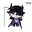 PS1 Cookie Run: Kingdom Black Sapphire Cookie Plushie Game Merch Búp bê bông sang trọng dễ thương SP1