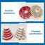 SRVN 1Pc Gỗ Tambourine 4 / 6 / 8 / 10 Inch Vành Màu Be Với Kim Loại Jingles Nhạc Cụ Gõ Giáo Dục Cho Buổi Hòa Nhạc Nhà Thờ Pa.