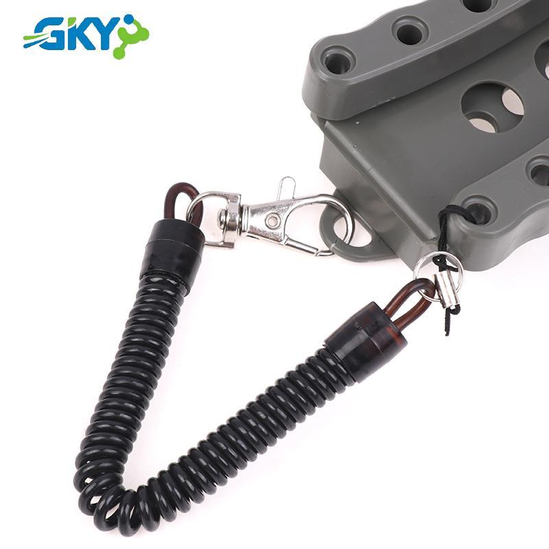 Kìm câu cá bằng nhựa GKY có dụng cụ loại bỏ móc kẹp cá mèo bền có tay cầm và dây buộc chống trượt GKY