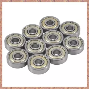 10 chiếc 625ZZ 5mm x 16mm x 5mm Vòng bi xuyên tâm rãnh sâu được bảo vệ (R F C V)