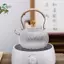 Springevenstar 2 Chiếc Ấm Trà Kim Loại Chống Trơn Trượt Tay Cầm Thay Thế Thoải Mái Cầm Cho Trà An Toàn Đổ Springevenstar