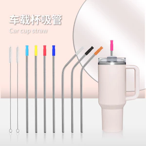 40oz Cốc Ô Tô Ống Hút Đặc Biệt Thép Không Gỉ 304 Ống Hút Stanley Phụ Kiện WK6Z