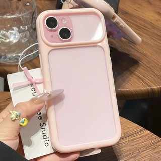 Kẹo Màu Khung Trong Suốt Acrylic Ốp Lưng Điện Thoại iPhone 17Promax 17Pro 13 14 15 16 Pro Max Chống Sốc Nam Nữ Vỏ Di Động