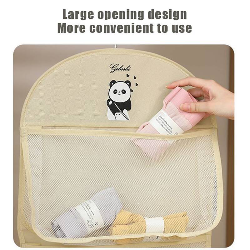 Alittlesetrtu Dung Tích Lớn Túi Lưới Bảo Quản Tất Đồ Lót Có Móc Treo, 2 / 3 Lớp VN