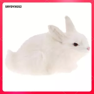 14x21cm Thỏ Tượng Vườn Tượng Tượng Tượng Tượng Tượng Phục Sinh Trang Trí Bãi Cỏ