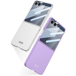 Ốp nhựa bảo vệ kính ngoài siêu mỏng cho Galaxy Z Flip 8 Z Flip 7 Z Flip 6 Z Flip 5 Vỏ cứng bảo vệ chống sốc
