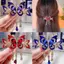 PNPIA- Thời Trang Thanh Lịch Zircon Bướm sel Kẹp Tóc Phụ Kiện Dành Cho Nữ Retro Dân Tộc Phong Cách Nhỏ Cua Kẹp Mũ Trang Sức Quà Tặng
