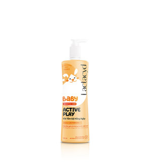 Sữa Tắm Gội Hằng Ngày Cho Bé Lactacyd Baby Active Play, Giúp Đề Kháng Da Và Bảo Vệ Bé Khỏi Vi Khuẩn 500ml