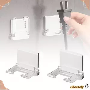 Móc cắm CHEESELY, Móc gấp đa năng Dễ dàng lắp đặt, Giá đỡ gấp dán liền mạch gắn tường Phụ kiện tổ chức gia đình