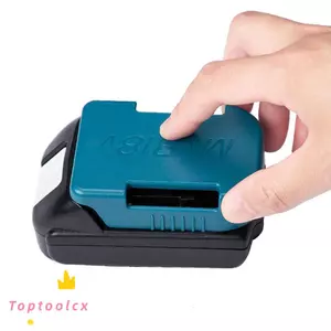 Giá đỡ pin Li-ion TOPTOOLCX, Giá đựng pin dụng cụ điện đa năng, Giá đỡ kẹp đai bảo vệ bền bỉ cho Makita / Bosch / Dewalt / Milwaukee