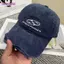Mũ bóng chày Denim BORAGETE, Mũ thêu chữ cổ điển, Mũ Snapback thể thao ngoài trời có thể điều chỉnh dành cho nam nữ