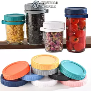 FANIELLAPOWELL 6 chiếc 70mm 86mm Dụng cụ nhà bếp Nhựa bền có nắp chai
