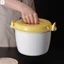 Nồi cơm điện lò vi sóng Chất liệu nhựa dung tích lớn có nắp cho hộp cơm trưa hấp gia đình