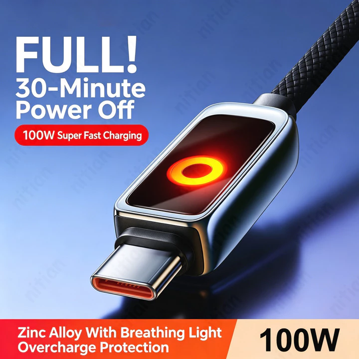 Charging Cable – 100W, USB-C – 3