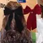 MAKY Thanh Lịch Nhung Nơ Tóc Ruy Băng Nơ Đuôi Ngựa Barrette Tóc Nữ Cô Gái Tiệc Cưới Phụ Kiện Tóc VN