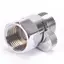 COD Full Brass G1 / 2 "Flow Qui Control Shut-OFF Van Tắm Tay Tiết Kiệm Nước MỚI