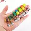 ECK Ngoài Trời Luya Ếch sấm tầm xa 2.5cm / 3g ếch mini hit phần mềm cóc ếch móc đôi tiếng ồn sequin HOT