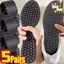 Miếng đệm giày chống sốc EVA - Độ đàn hồi cao, thoáng khí - Đế Massage bấm huyệt 5D - Đệm giày nam nữ - dành cho hàng đứng lâu / miễn phí vận chuyển