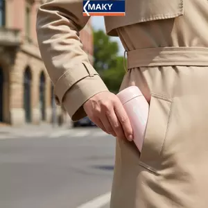 MAKY 150ml Thép không gỉ 304 Mini Hút Chân Không Cách Nhiệt Cốc Nước Di Động VN
